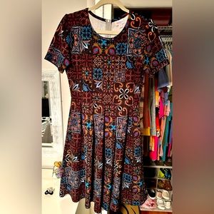 Lularoe Amelia Dress Size Medium